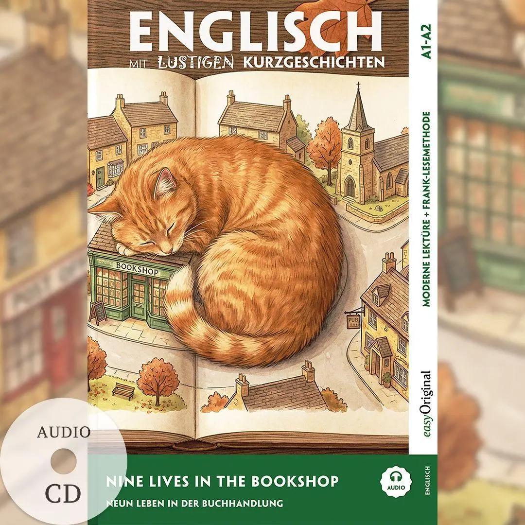 Cover: 9783991970149 | Englisch lernen mit lustigen Kurzgeschichten (A1-A2) - Nine Lives...