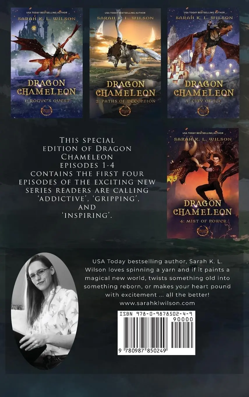 Rückseite: 9780987850249 | Dragon Chameleon | Episodes 1-4 | Sarah K. L. Wilson | Buch | Gebunden