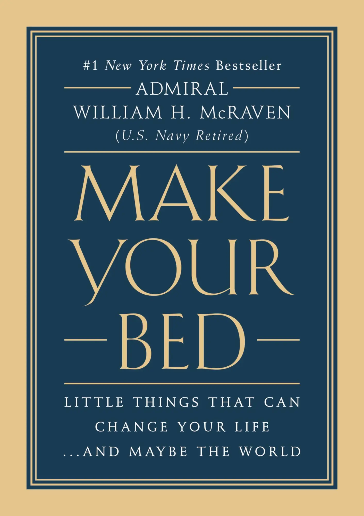 Cover: 9781455570249 | Make Your Bed | William H. McRaven | Buch | Englisch | 2017