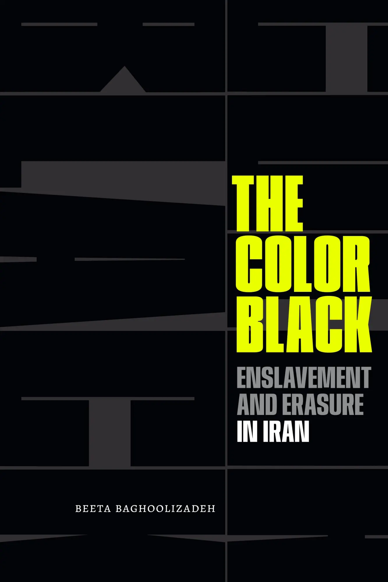 Cover: 9781478030249 | The Color Black | Enslavement and Erasure in Iran | Baghoolizadeh