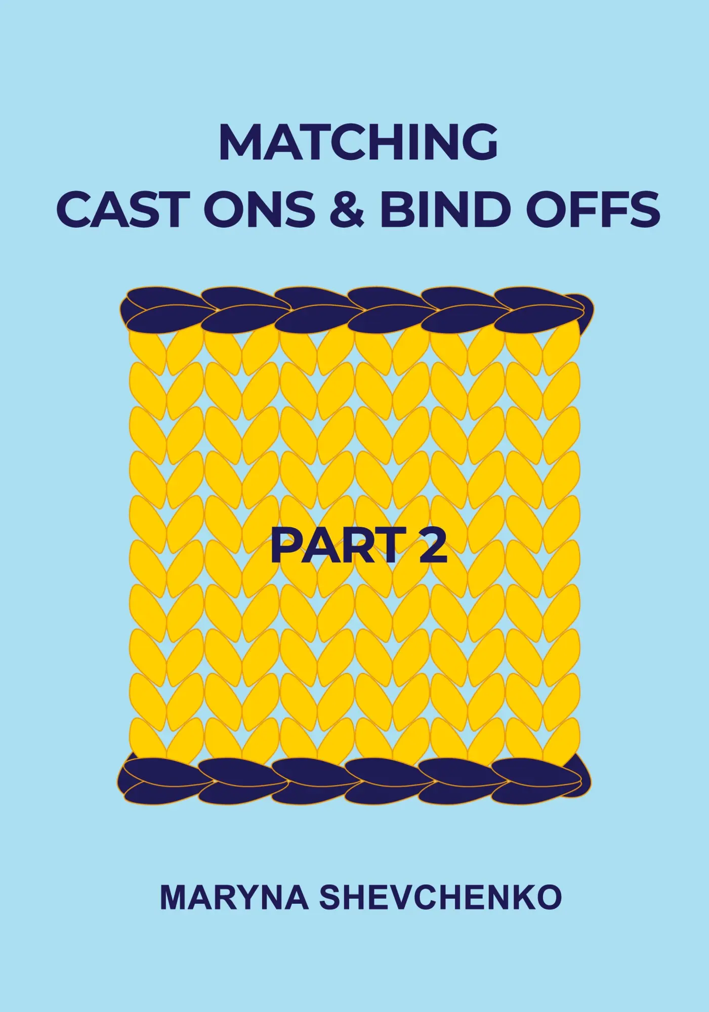 Cover: 9781738640249 | Matching Cast Ons and Bind Offs, Part 2 | Maryna Shevchenko | Buch