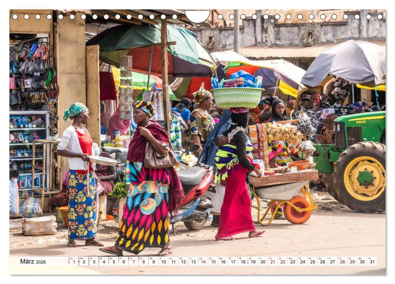 Bild: 9783457730249 | Westafrika - The Gambia (Wandkalender 2026 DIN A4 quer), CALVENDO...
