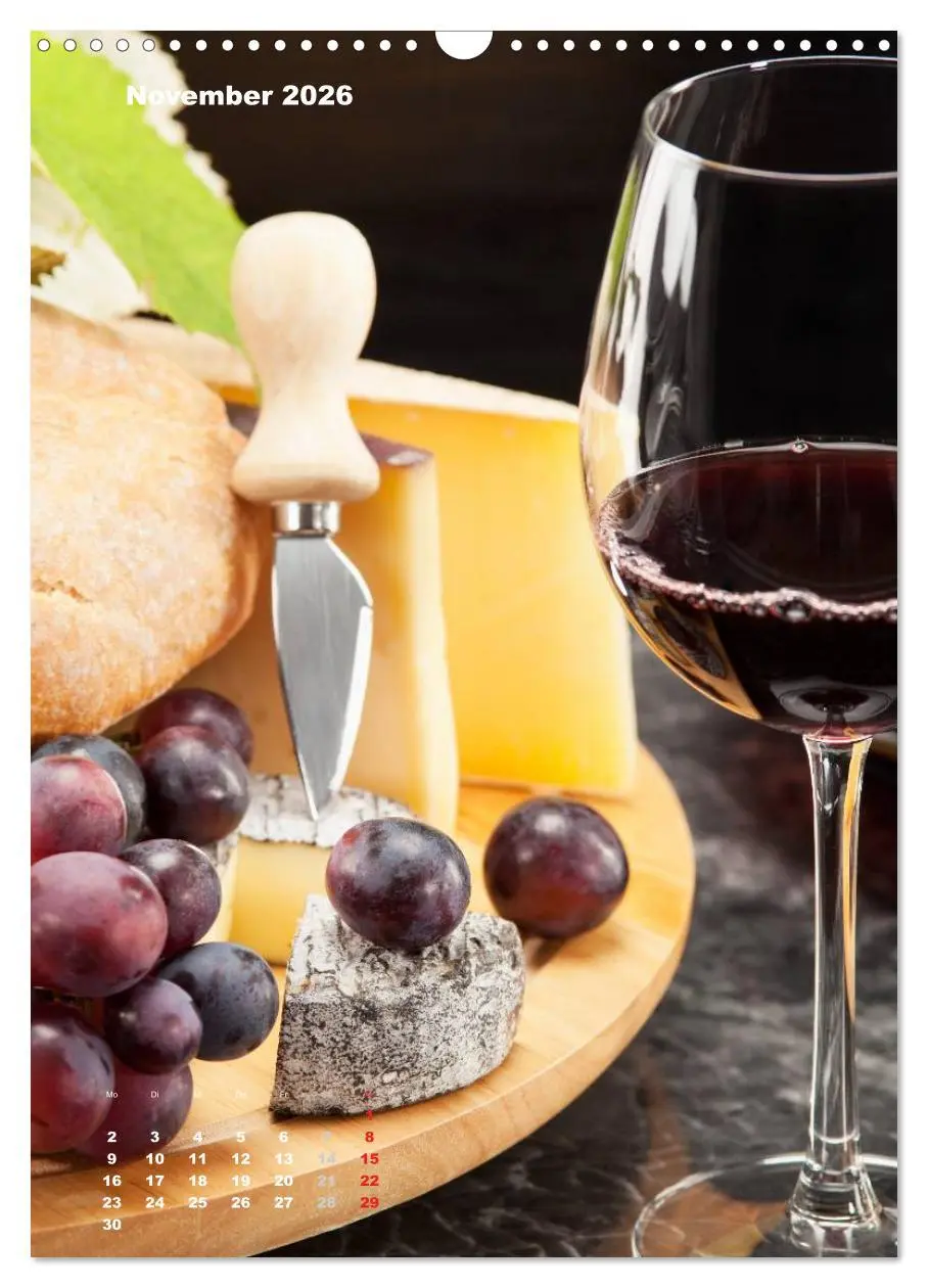 Bild: 9783516440249 | WeinTrauben 2026 (Wandkalender 2026 DIN A3 hoch), CALVENDO...