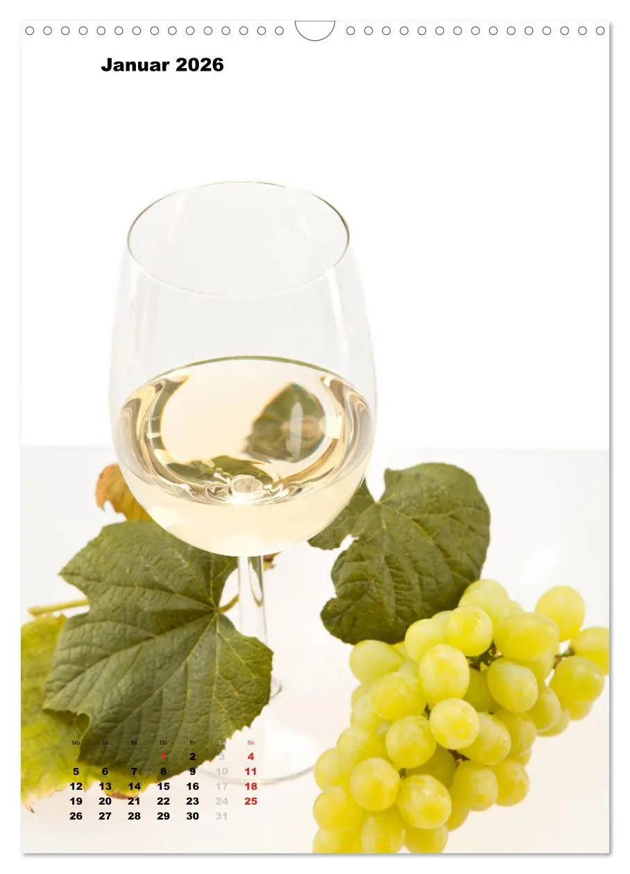 Bild: 9783516440249 | WeinTrauben 2026 (Wandkalender 2026 DIN A3 hoch), CALVENDO...