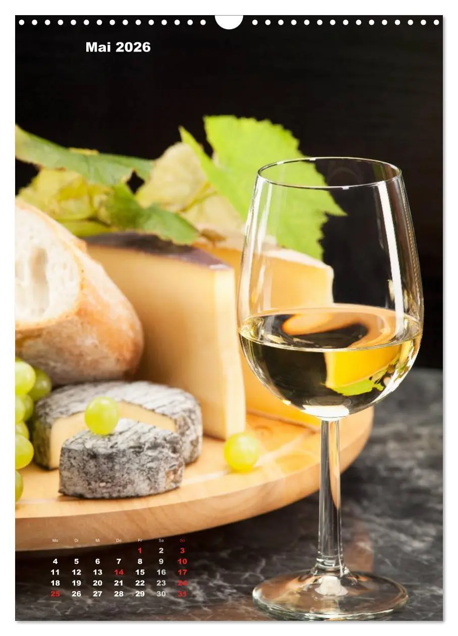 Bild: 9783516440249 | WeinTrauben 2026 (Wandkalender 2026 DIN A3 hoch), CALVENDO...