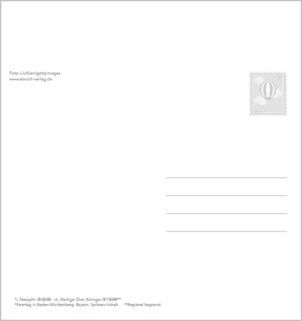 Bild: 9783731890249 | Urlaubsreif 2026 | aufstellbarer Postkartenkalender | Verlag Korsch