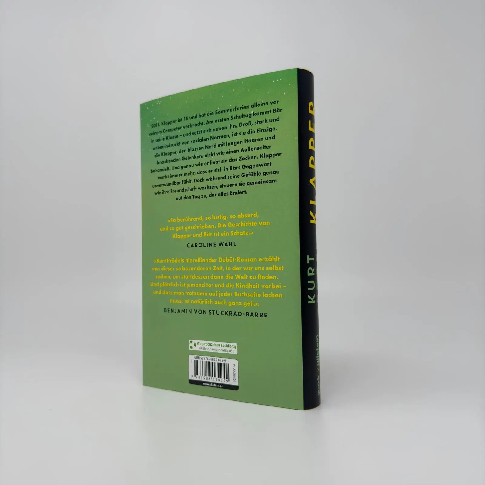 Bild: 9783988160249 | Klapper | Kurt Prödel | Buch | 256 S. | Deutsch | 2025