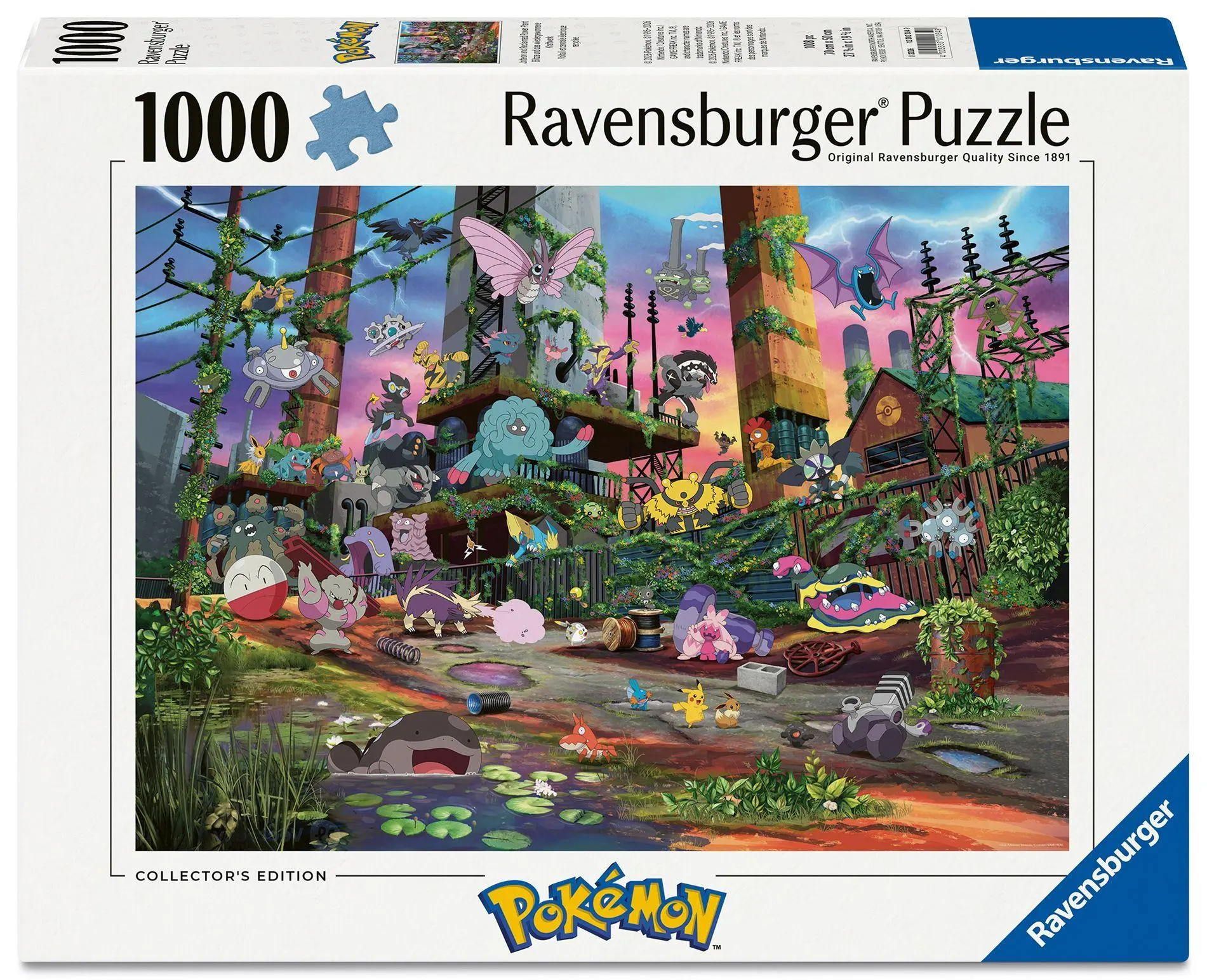 Cover: 4005555020349 | Erwachsenenpuzzle 1000 Teile - Pokémon - Blitza und das...