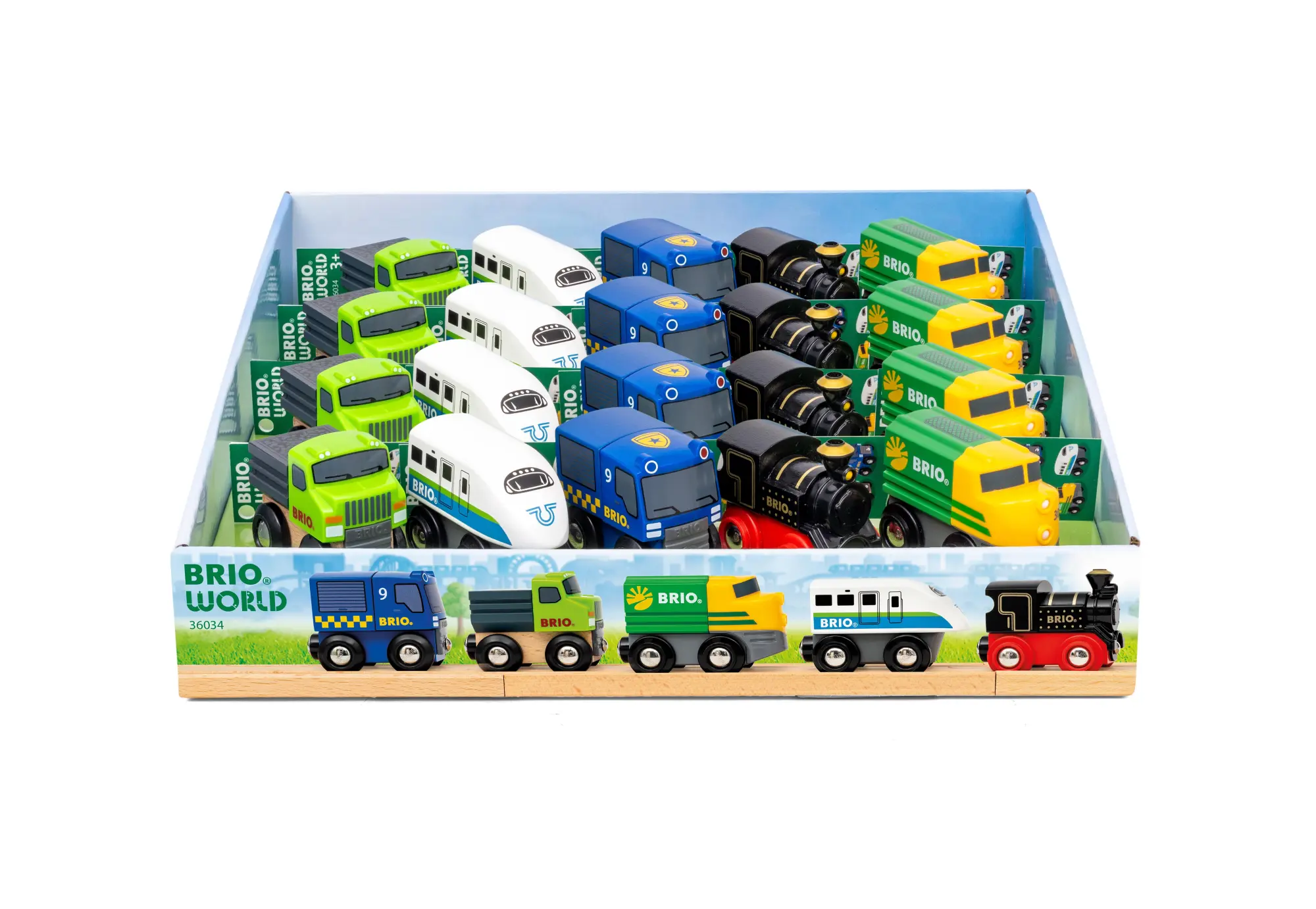 Cover: 7312350360349 | BRIO World - Mini-Züge &amp; -Fahrzeuge in VKK mit VE 20 | Spiel | 2025