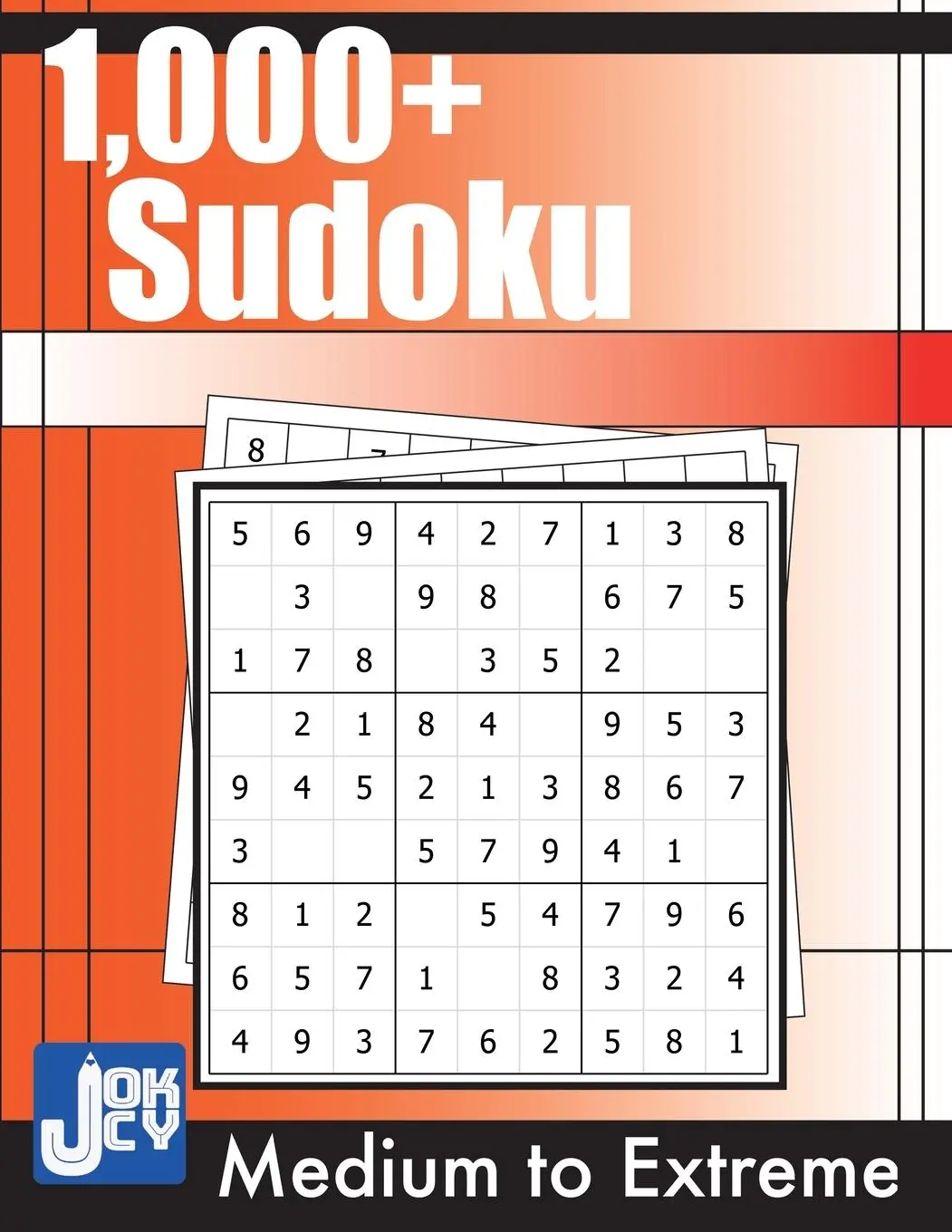 Cover: 9781801200349 | 1000+ Sudoku | Medium, Hard, Expert and Extreme Puzzles for Adults