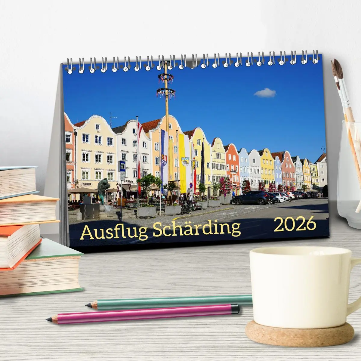 Bild: 9783457580349 | Ausflug Schärding (Tischkalender 2026 DIN A5 quer), CALVENDO...
