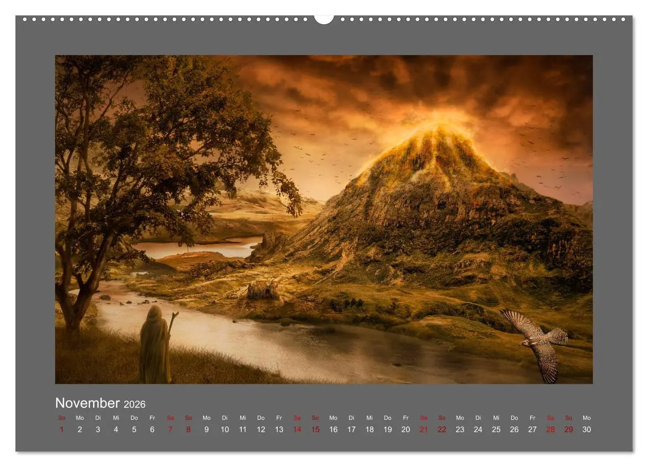 Bild: 9783457720349 | Weg des Zauberers (Wandkalender 2026 DIN A2 quer), CALVENDO...