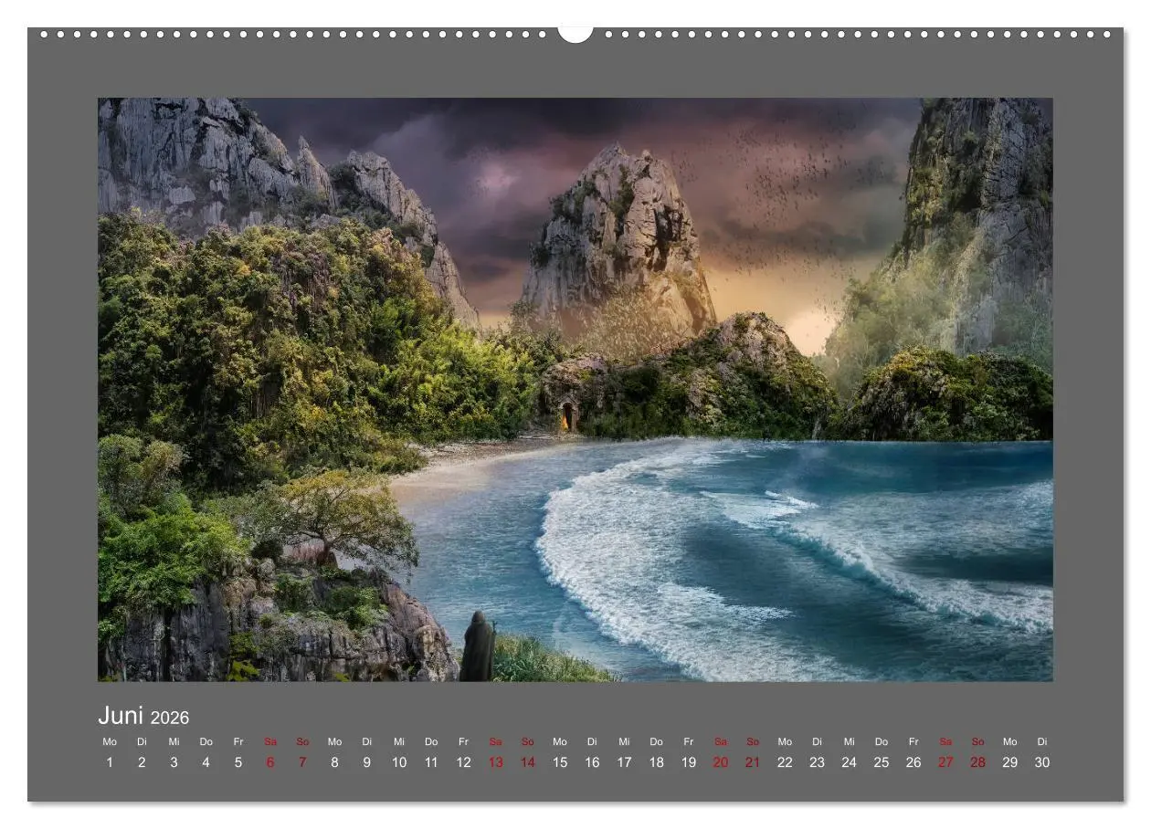 Bild: 9783457720349 | Weg des Zauberers (Wandkalender 2026 DIN A2 quer), CALVENDO...