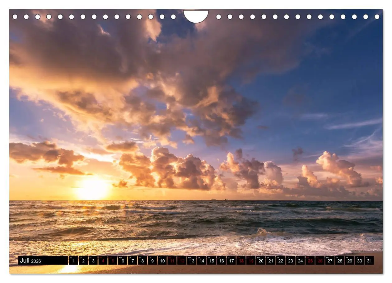 Bild: 9783457890349 | Florida. Der Sonne entgegen. (Wandkalender 2026 DIN A4 quer),...