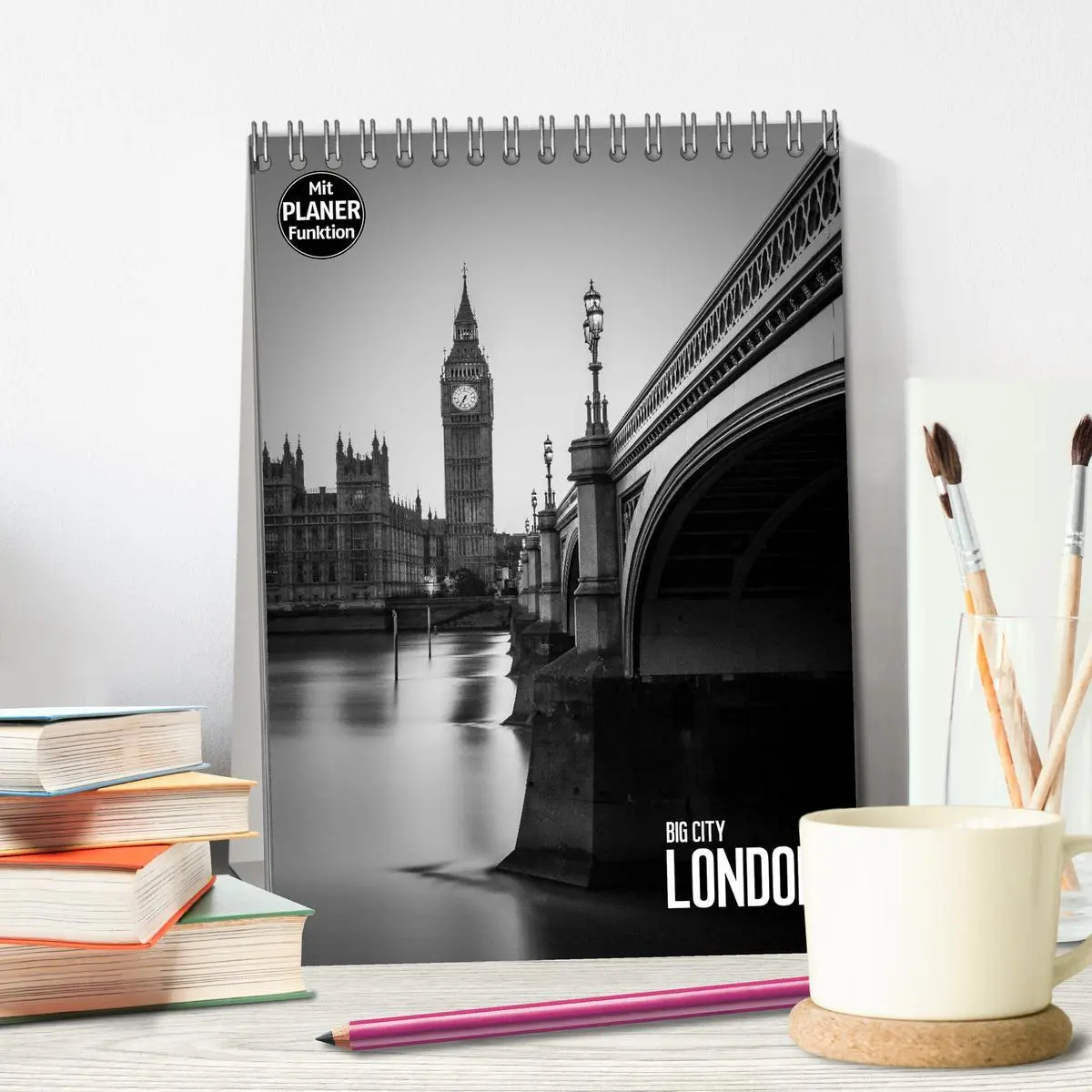 Bild: 9783516430349 | Big City London (Tischkalender 2026 DIN A5 hoch), CALVENDO...