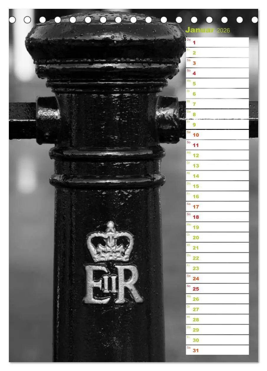 Bild: 9783516430349 | Big City London (Tischkalender 2026 DIN A5 hoch), CALVENDO...