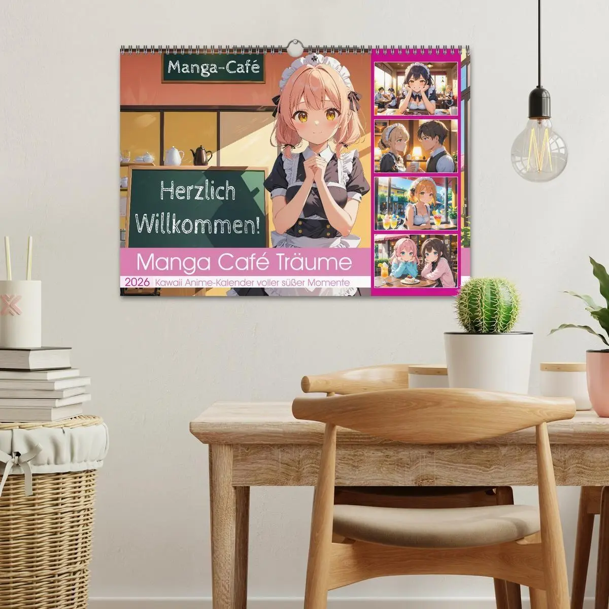 Bild: 9783516670349 | Manga Café Träume - Kawaii Anime-Kalender voller süßer Momente...