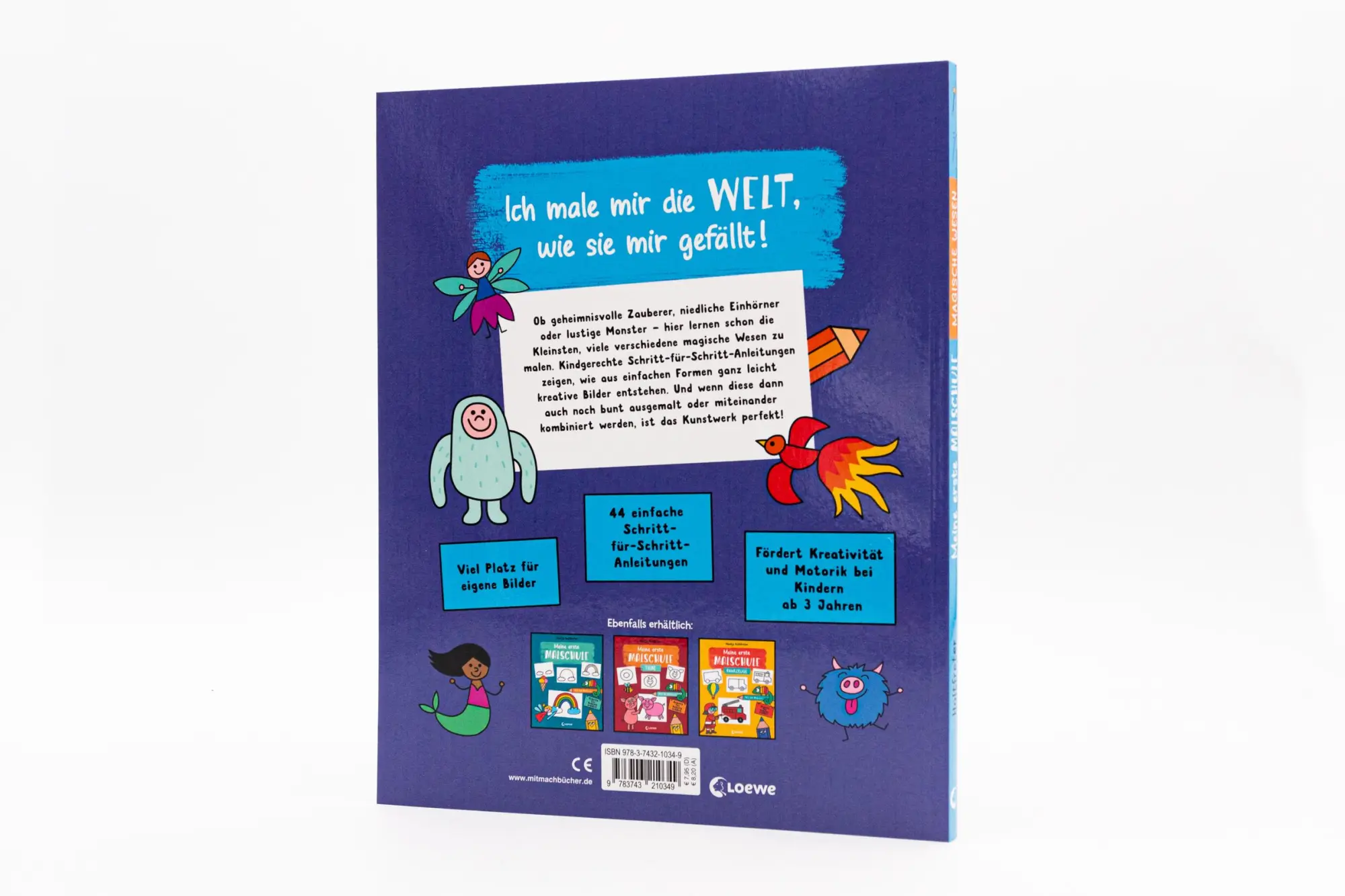 Bild: 9783743210349 | Meine erste Malschule - Magische Wesen | Nastja Holtfreter | Buch