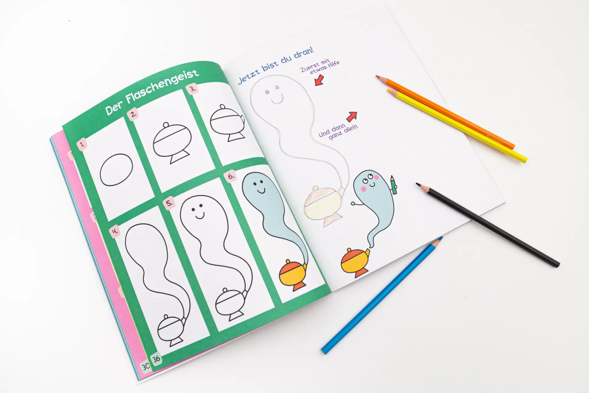Bild: 9783743210349 | Meine erste Malschule - Magische Wesen | Nastja Holtfreter | Buch