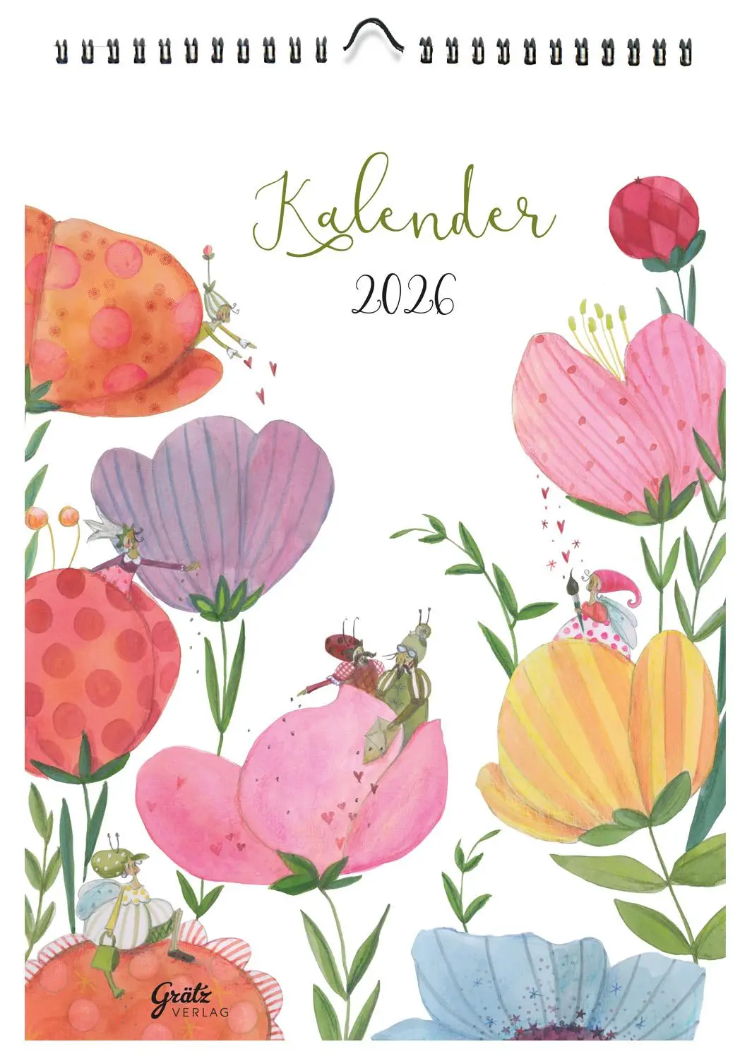 Cover: 9783911060349 | Wochenplaner Blumen 2026 | Mohnblumen | Silke Leffler | Kalender