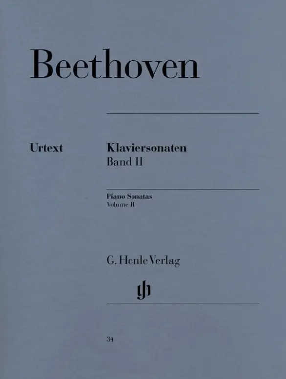 Cover: 9790201800349 | Klaviersonaten 02 | Ludwig van Beethoven | Taschenbuch | Buch | 1984