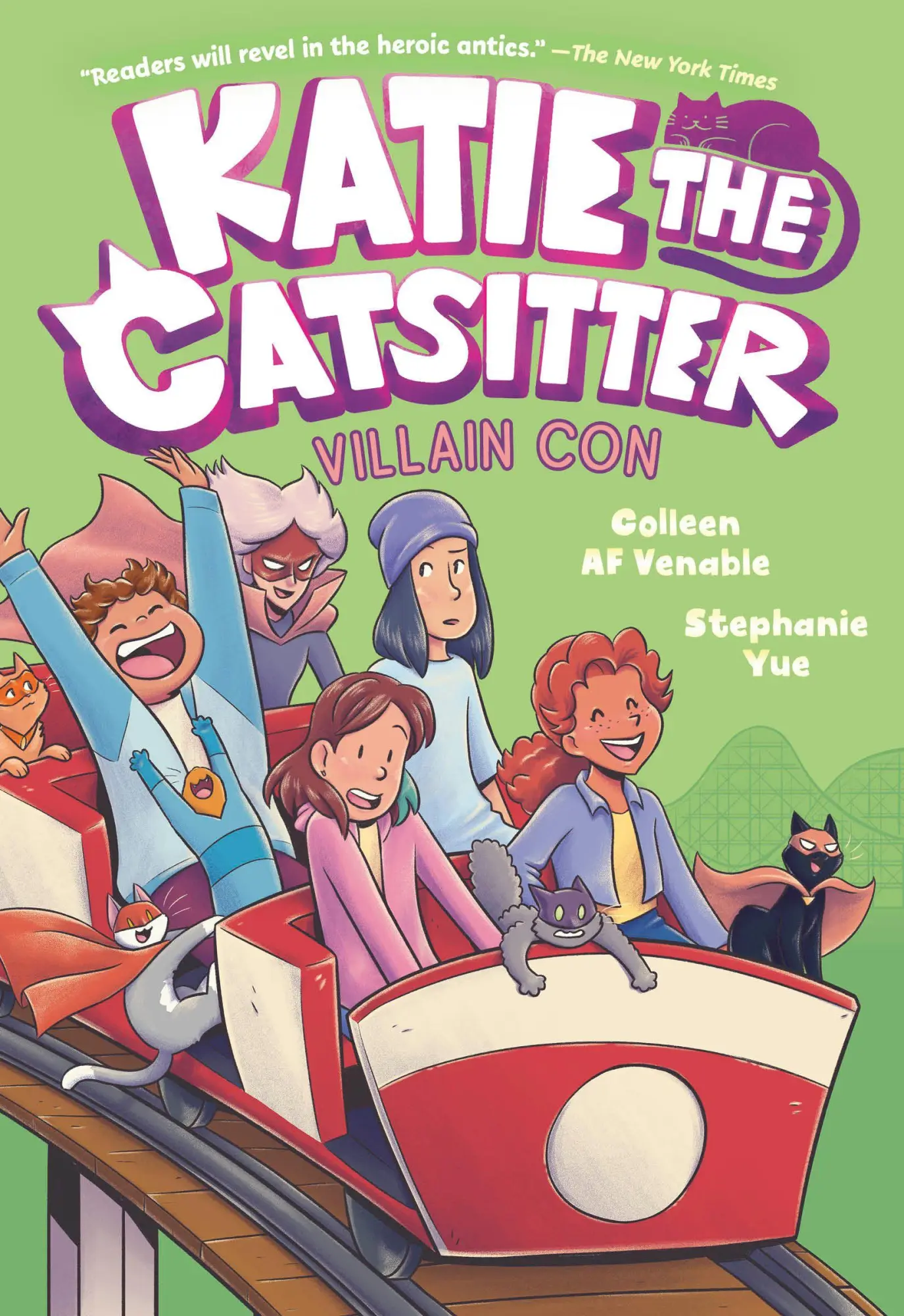 Cover: 9780593570449 | Katie the Catsitter 5: Villain Con | (A Graphic Novel) | Venable