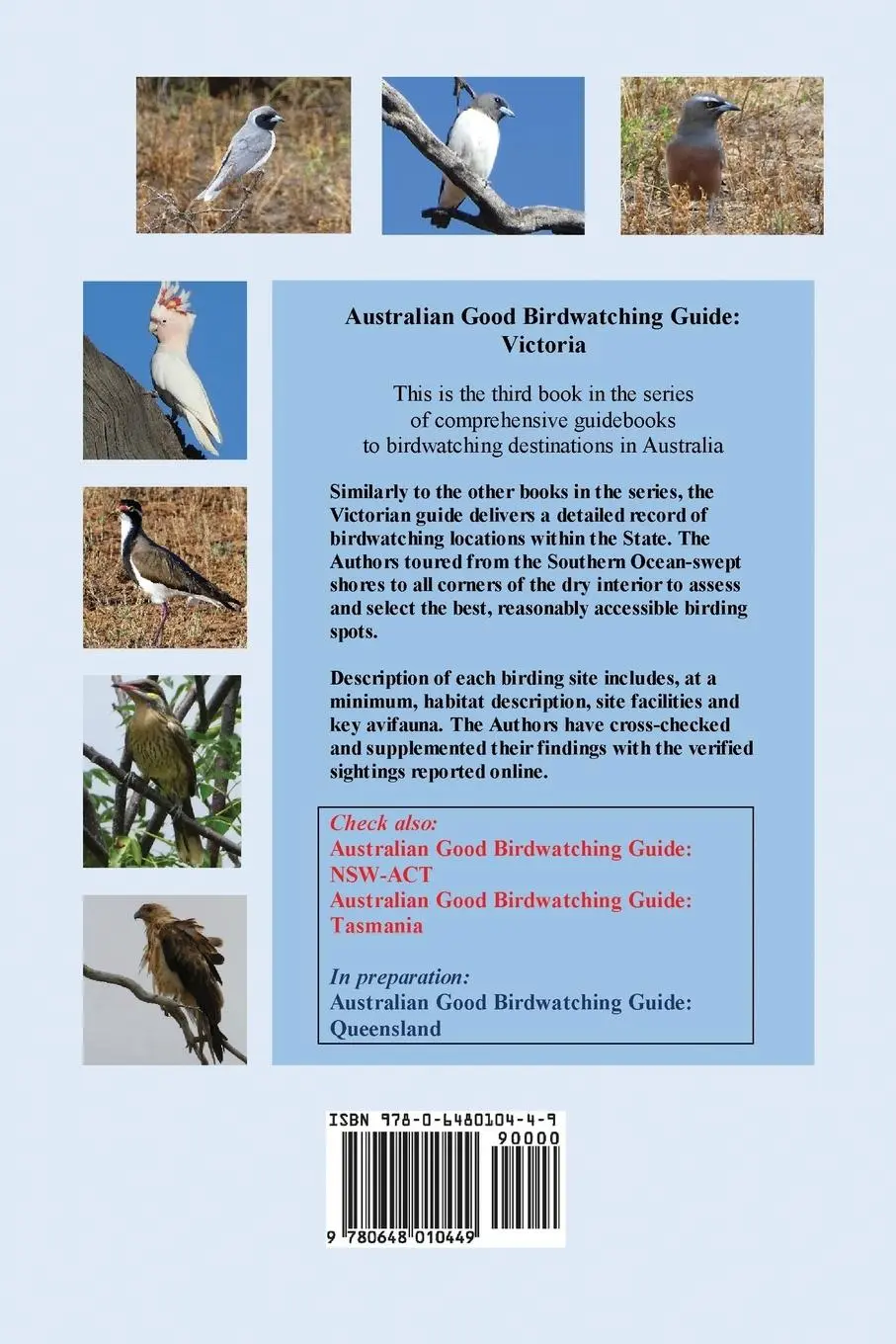 Cover: 9780648010449 | Australian Good Birding Guide | Victoria | Ted Wnorowski (u. a.)