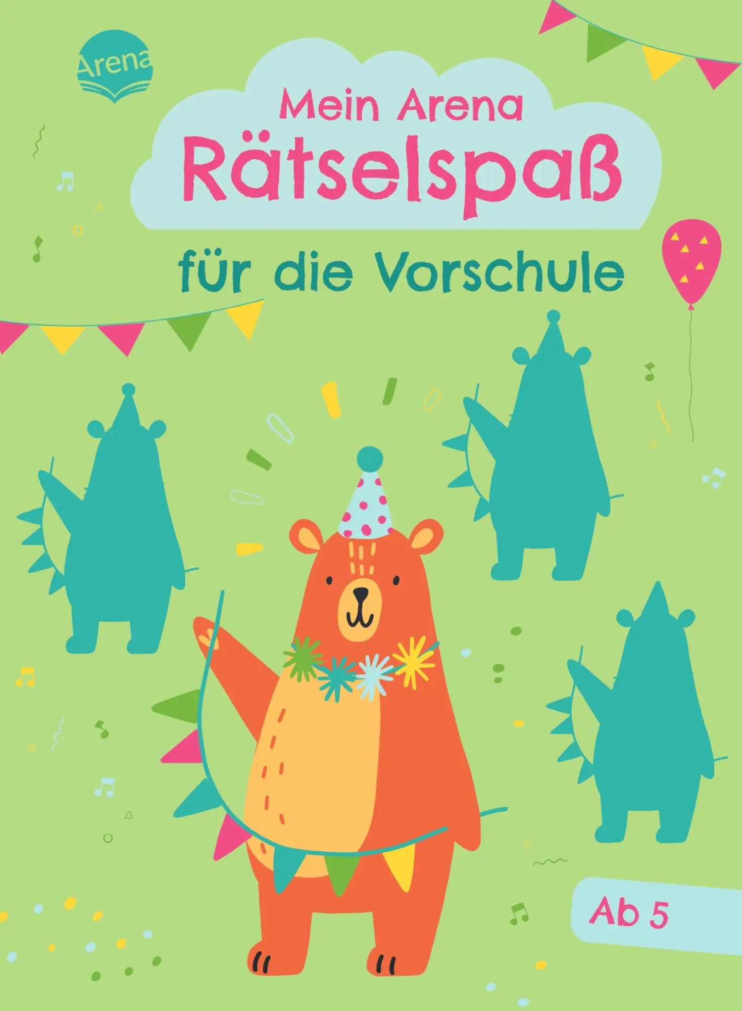 Cover: 9783401720449 | Mein Arena Rätselspaß für die Vorschule | Sandra Meyer | Taschenbuch