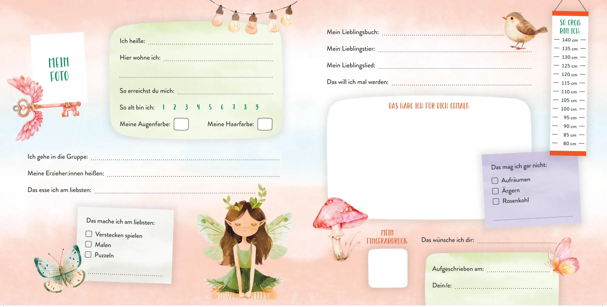 Bild: 9783833910449 | Meine Kindergartenfreunde - Feen | Buch | 64 S. | Deutsch | 2025