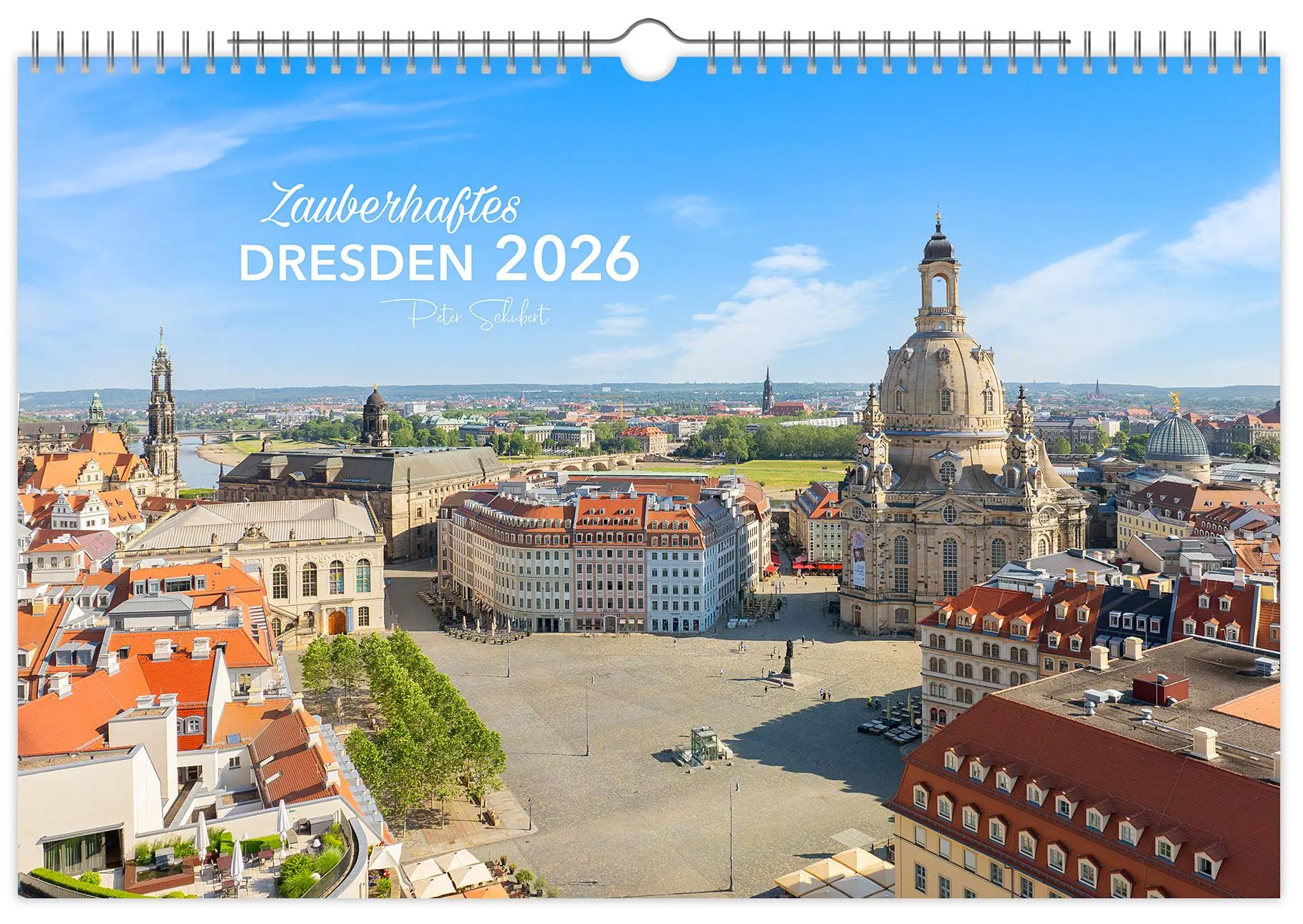 Cover: 9783910680449 | Kalender Zauberhaftes Dresden 2026 | K4 Verlag (u. a.) | Kalender