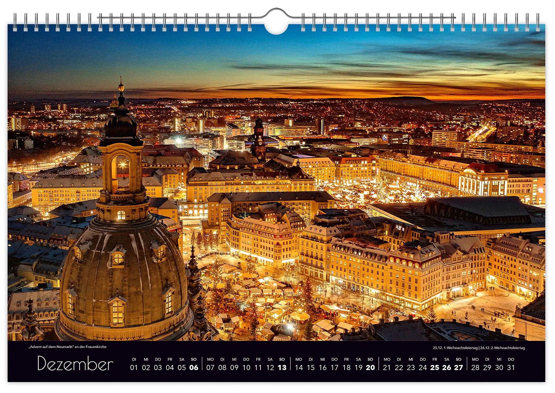 Bild: 9783910680449 | Kalender Zauberhaftes Dresden 2026 | K4 Verlag (u. a.) | Kalender