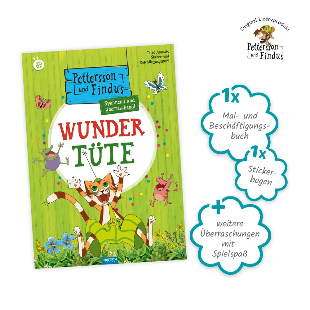 Bild: 4251901510549 | Trötsch Pettersson und Findus Wundertüte | Trötsch Verlag GmbH &amp; Co.KG