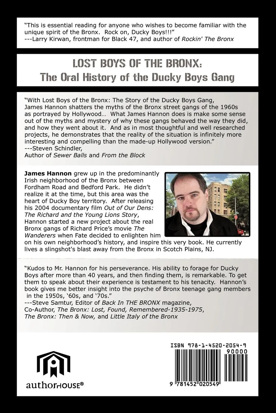 Rückseite: 9781452020549 | Lost Boys of the Bronx | The Oral History of the Ducky Boys Gang