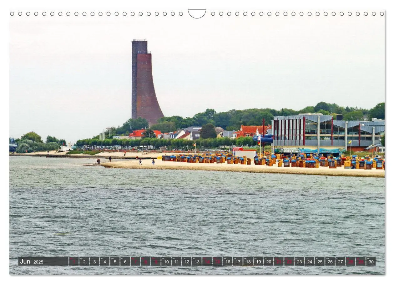 Bild: 9783435090549 | Kiel - Die Förde! (Wandkalender 2025 DIN A3 quer), CALVENDO...