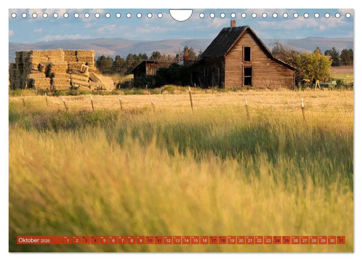 Bild: 9783457320549 | Wo der Wind Wohnt, Amerikas Lost Places (Wandkalender 2026 DIN A4...