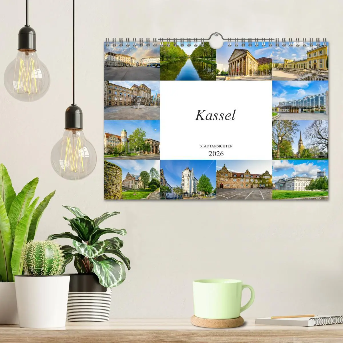 Bild: 9783457700549 | Kassel Stadtansichten (Wandkalender 2026 DIN A4 quer), CALVENDO...