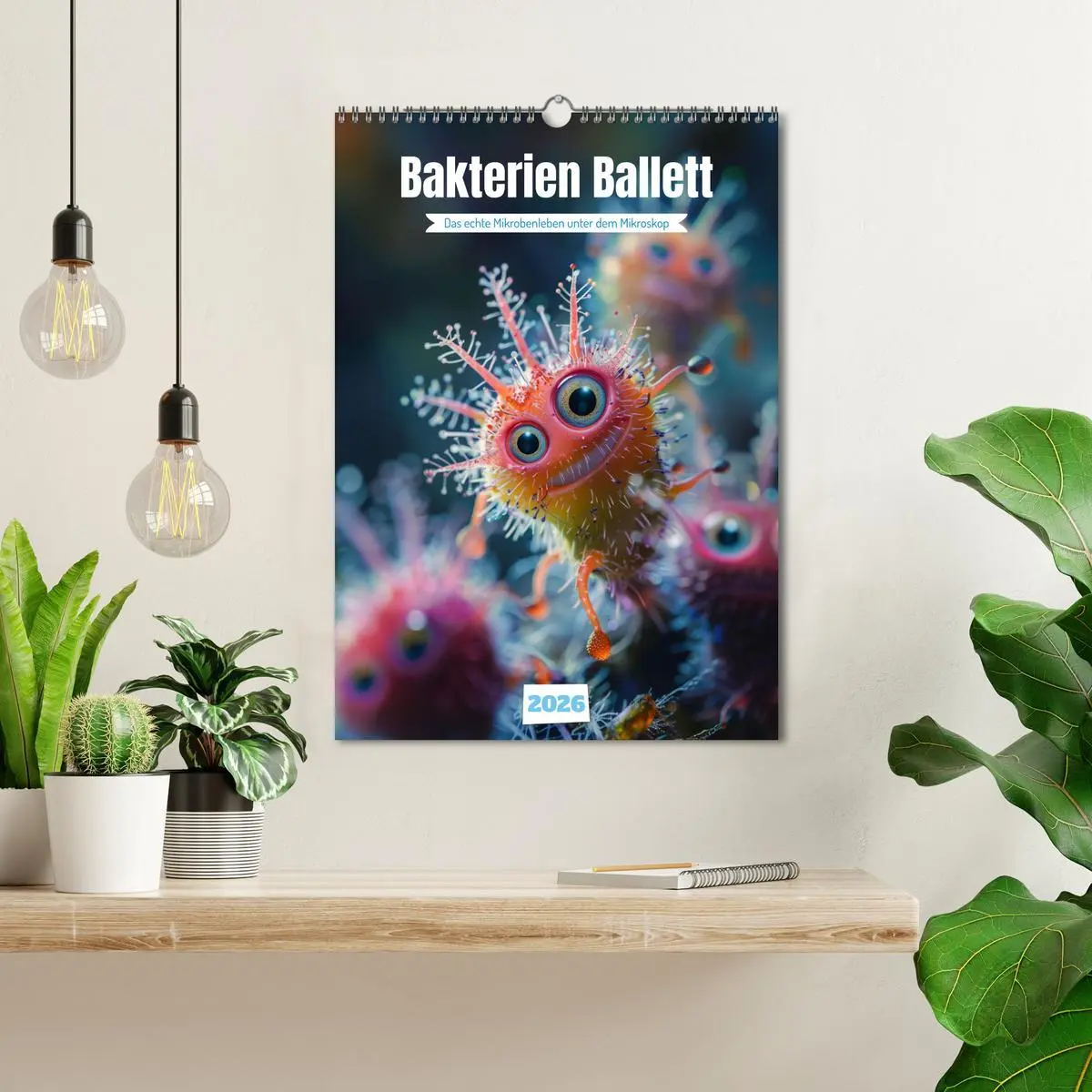 Bild: 9783516270549 | Bakterien Ballett (Wandkalender 2026 DIN A3 hoch), CALVENDO...