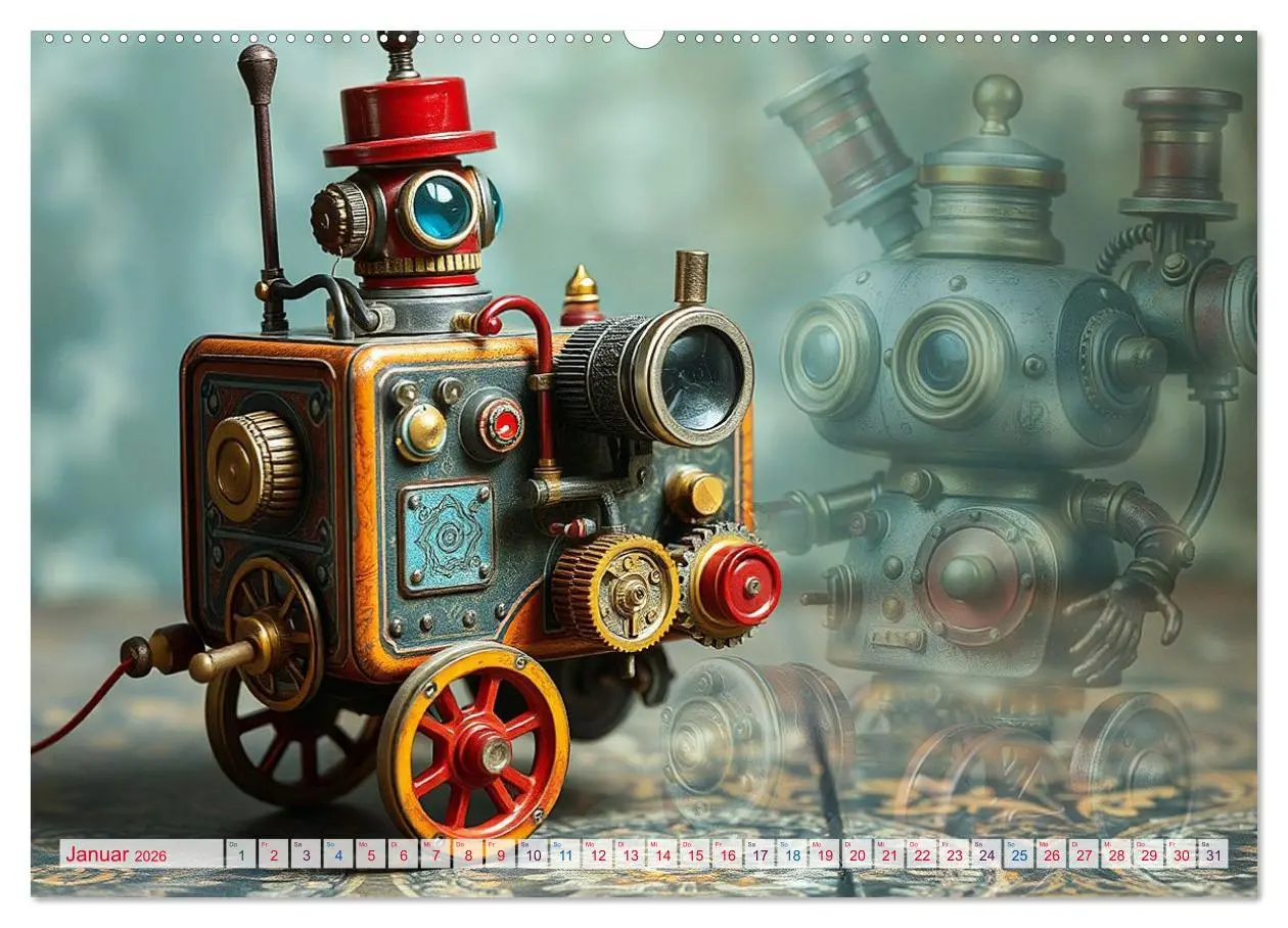 Bild: 9783516650549 | Mechanische Wunderwelten - Ein Jahr mit Steampunk Toys...
