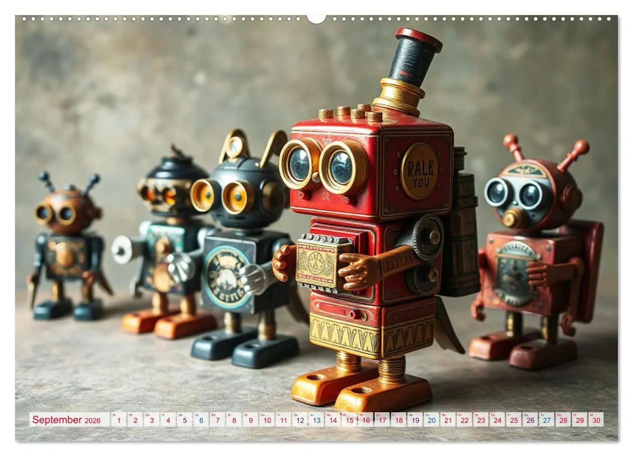 Bild: 9783516650549 | Mechanische Wunderwelten - Ein Jahr mit Steampunk Toys...
