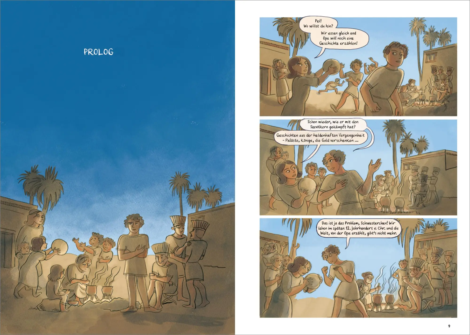 Bild: 9783534610549 | 1177 v. Chr. - Eine Graphic Novel | Eric H. Cline | Taschenbuch | 2025