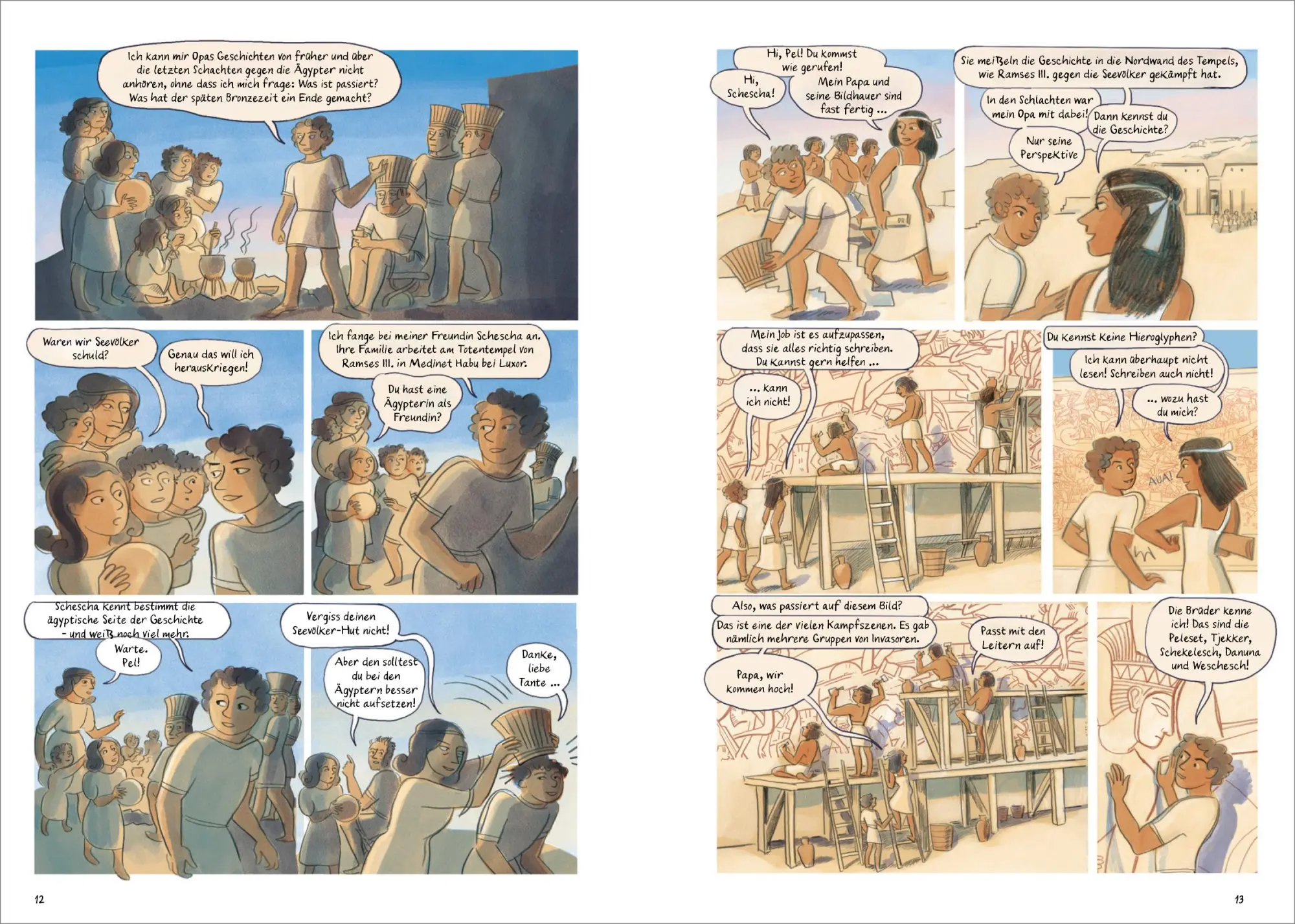 Bild: 9783534610549 | 1177 v. Chr. - Eine Graphic Novel | Eric H. Cline | Taschenbuch | 2025