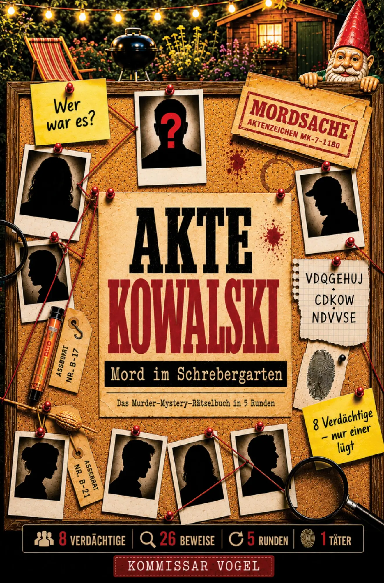Cover: 9783910360549 | Akte Kowalski: Mord im Schrebergarten: Das...