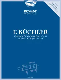 Cover: 9790501780549 | Concertino for Violin and Piano, Op. 11 in G-Major | Buch + CD | 2010