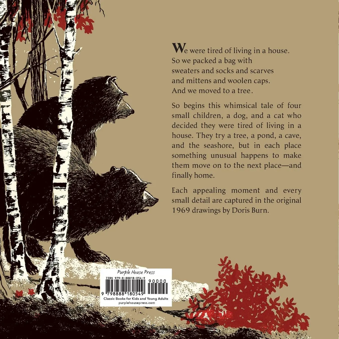 Rückseite: 9798888180549 | We Were Tired of Living in a House | 55th Anniversary Edition | Buch
