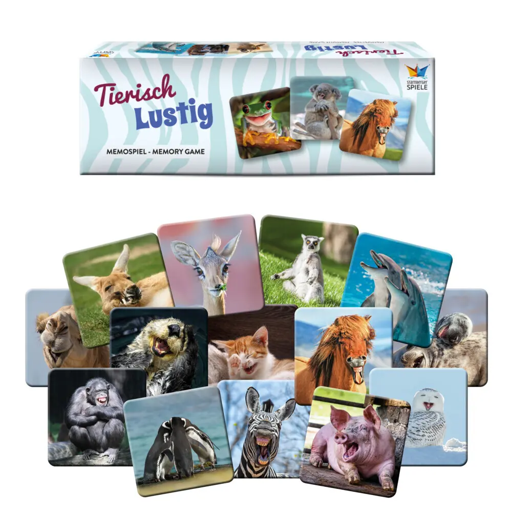 Cover: 4260472860649 | Tierisch Lustig - Memospiel | Tanja Philippeit | Spiel | 86064 | 2022