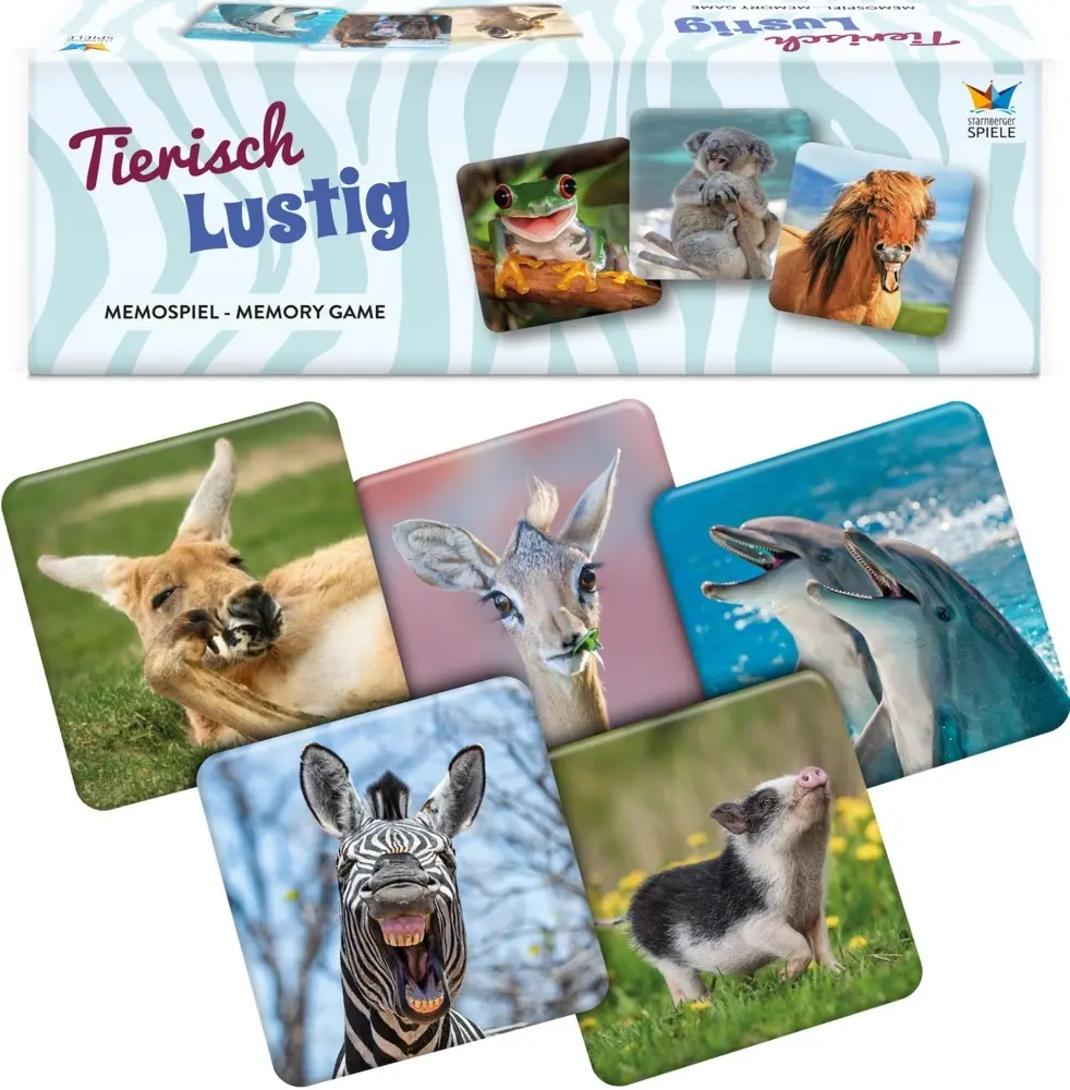 Bild: 4260472860649 | Tierisch Lustig - Memospiel | Tanja Philippeit | Spiel | 86064 | 2022