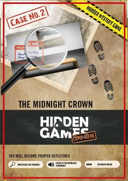 Cover: 4260686490649 | Hidden Games Crime Scene: Case 2 - The Midnight Crown | Spiel | 2022