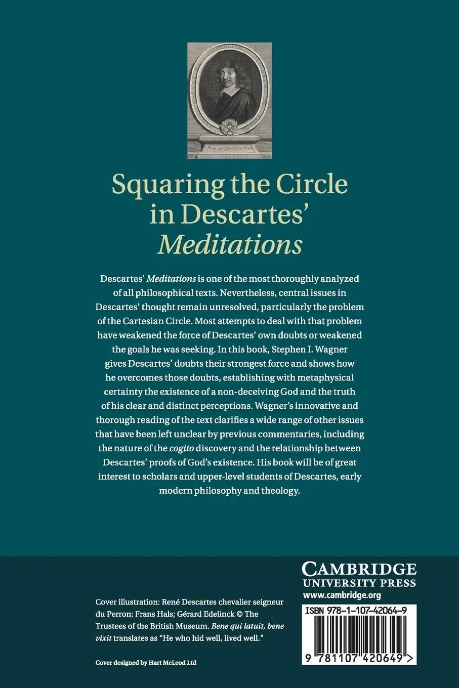 Rückseite: 9781107420649 | Squaring the Circle in Descartes' Meditations | Stephen I. Wagner