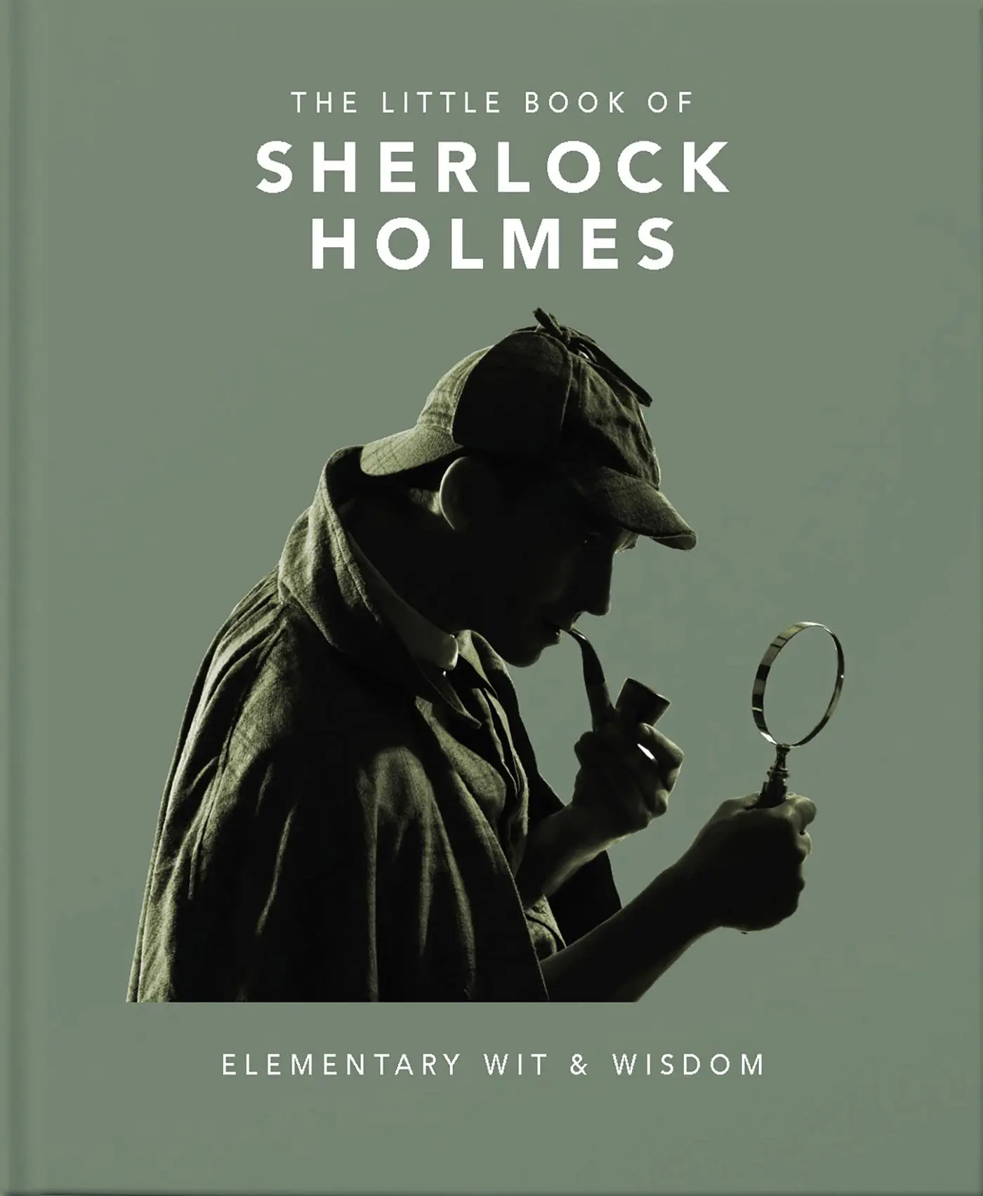 Cover: 9781911610649 | The Little Book of Sherlock Holmes | Elementary Wit &amp; Wisdom | Orange
