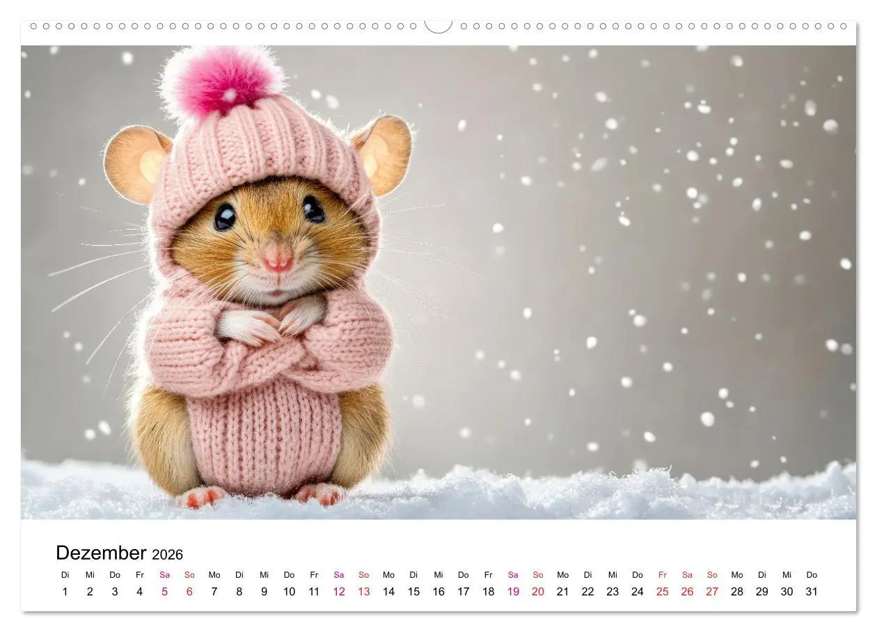 Bild: 9783457310649 | Kreativ Kalender - Tiere &amp; eigene Ideen (Wandkalender 2026 DIN A2...